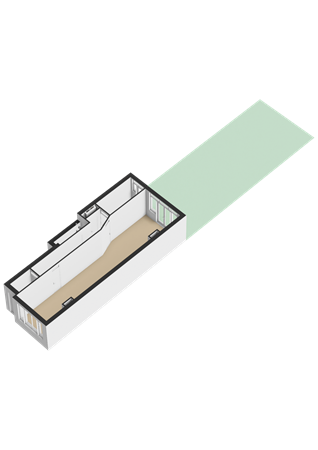 Floorplan - Geertsemastraat 9A, 3038 XA Rotterdam